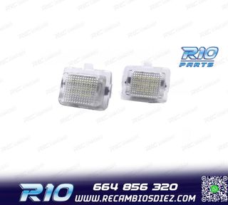 LUCES MATRÍCULA LED PARA MERCEDES CLASE C W204 08-14