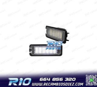 LUCES MATRÍCULA LED VOLKSWAGEN VW GOLF VII 12-17