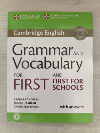 Grammar and vocabulary for fist and first for scho