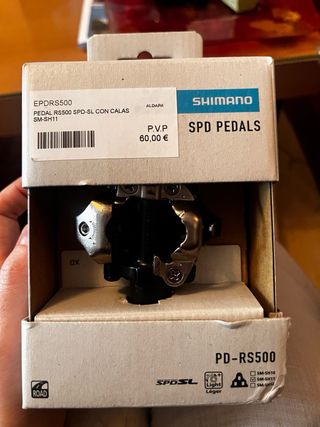Pedal de bicicleta de montaña shimano
