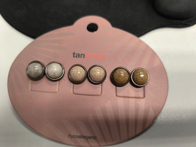 Pendientes Tan Trend Grises y Beige