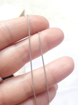 Cadena Ponteguapa plata925 NUEVA 