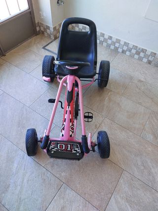 Quad a pedales rosa