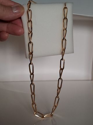 Collana placcata oro 42 cm