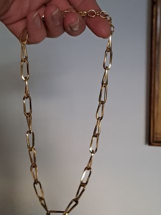 Collana placcata oro 42 cm