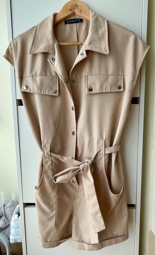 Mono corto beige