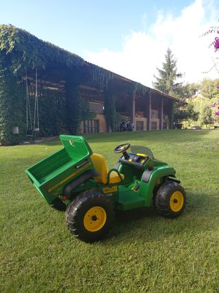 Coche eléctrico infantil verde