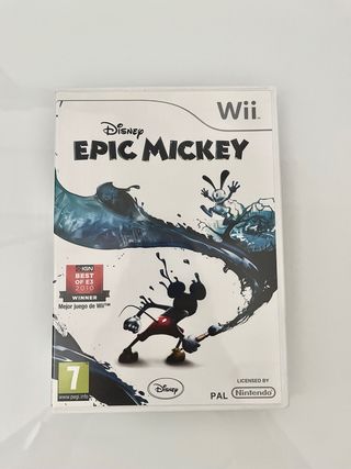 Juego Wii Disney Epic Mickey