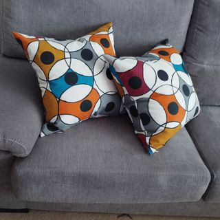 2 Fundas Cojín Ikea Multicolor