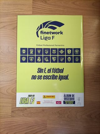 Álbum Liga F 2022-23.
