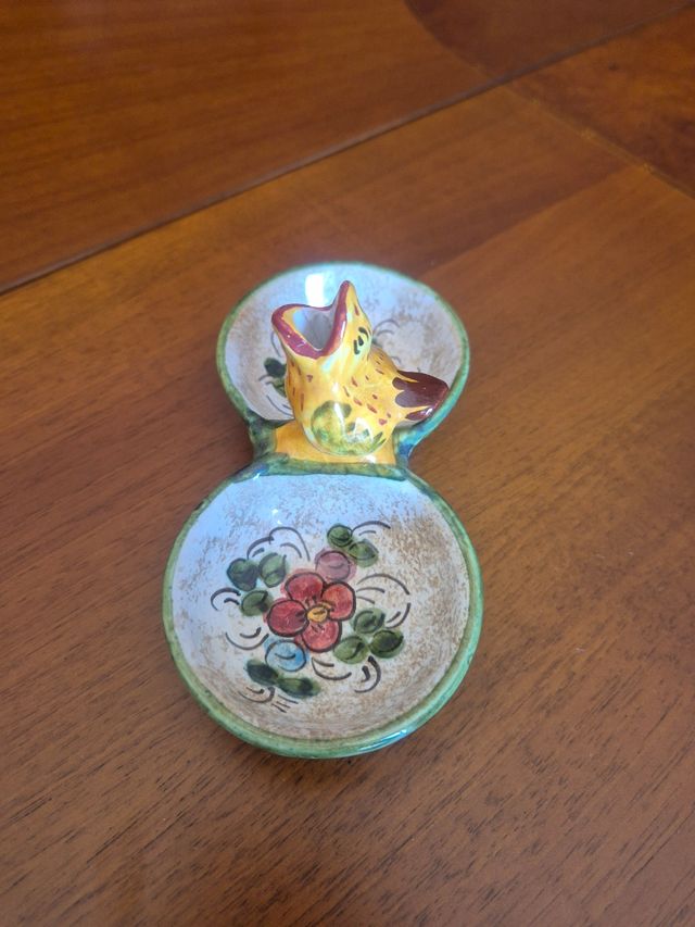 Saliera Deruta in Ceramica