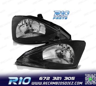 FAROS PARA FORD FOCUS 98-01 BLACK EDITTION