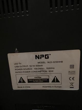 TV NPG 32 Pulgadas