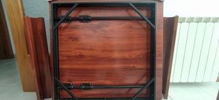 Mesa extensible de madera