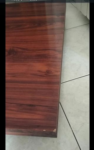 Mesa extensible de madera