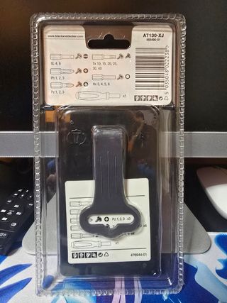 Set cacciavite inserti Black&Decker 19 pezzi