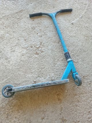 Patinete freestyle azul