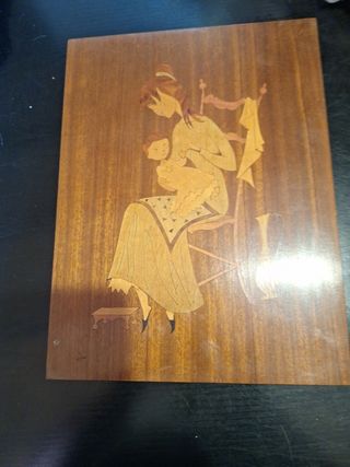Cuadro decorativo madre e hijo