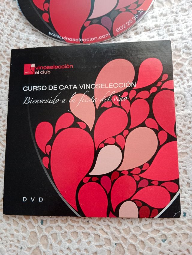 Dvd curso completo de cata de vinos.