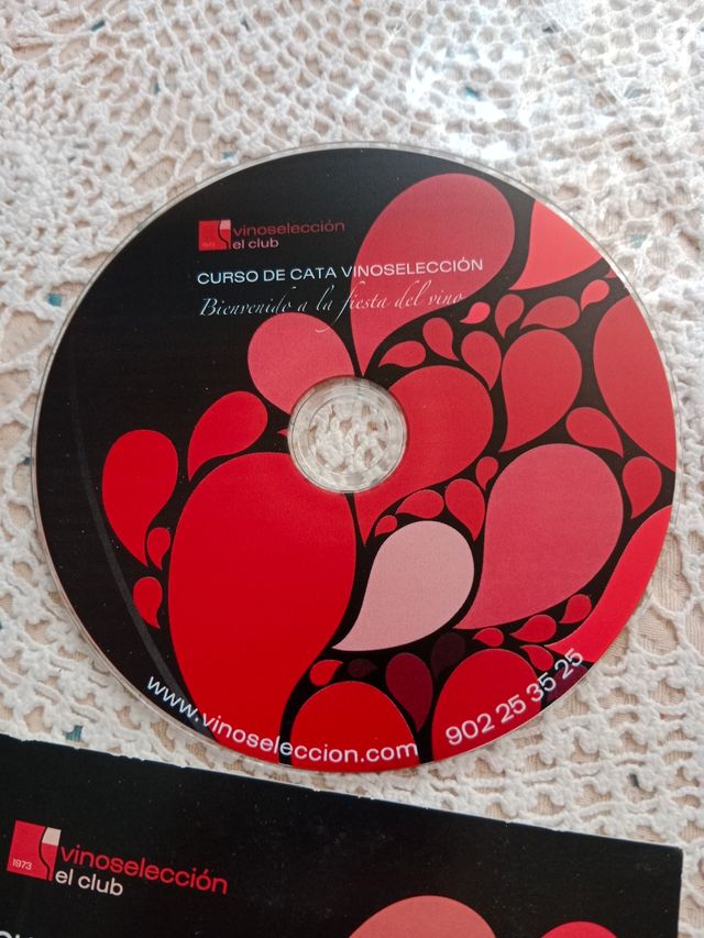 Dvd curso completo de cata de vinos.
