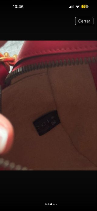 Borsa Gucci Marmont rossa NUOVA