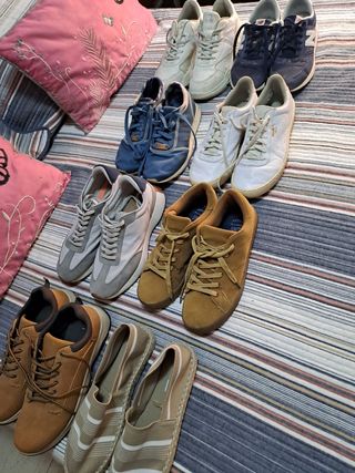 Zapatillas de varias marcas