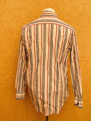 Camisa Napapijri Hombre Rayas Multicolor