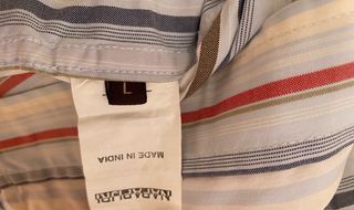Camisa Napapijri Hombre Rayas Multicolor