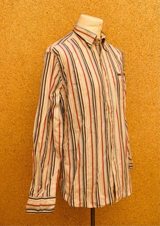 Camisa Napapijri Hombre Rayas Multicolor