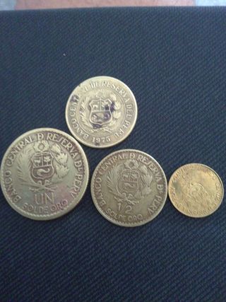 Monedas antiguas de Lima