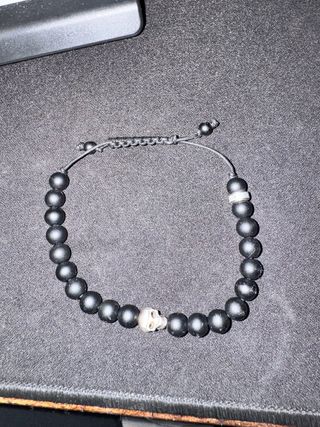 Pulsera Thomas Sabo Piedras Volcánicas Plata