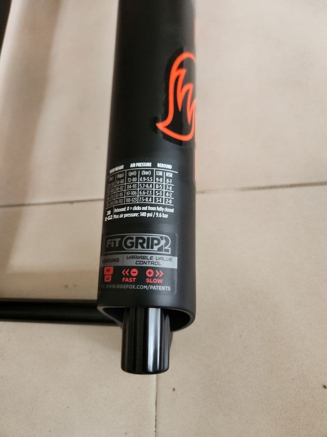 Horquilla Fox 38 Factory Kashima Grip2 160mm Ebike