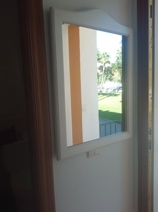 Espejo Marco Madera y Cristal