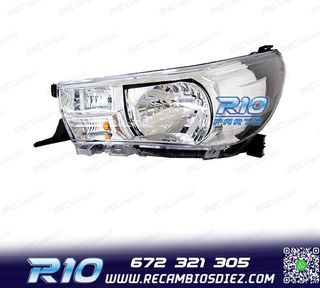 FARO IZQ PARA TOYOTA HILUX 15-