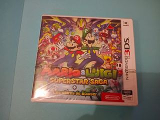 Sellado Mario & Luigi Superstar Saga nintendo 3ds