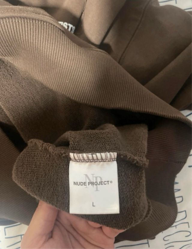 Sudadera Nude Project Marrón