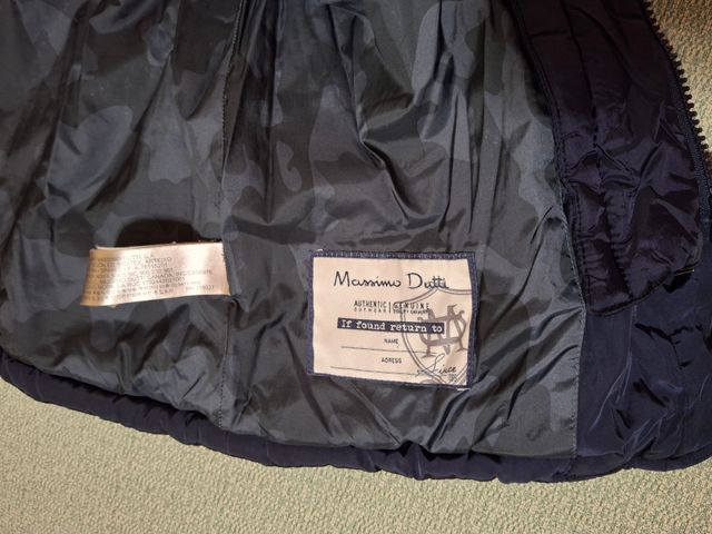 Abrigo Massimo Dutti niño Talla 7-8 años