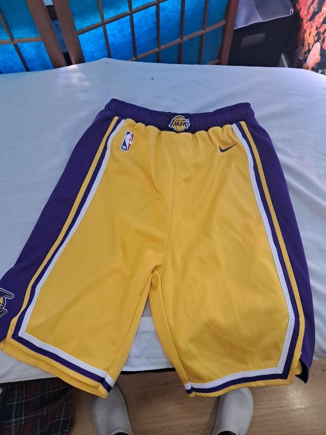 Pantalones Cortos Nike Lakers Talla L