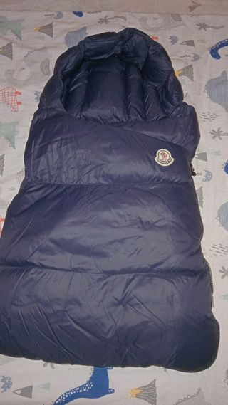 Saco bebé Moncler azul