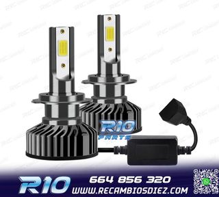 BOMBILLAS LED CANBUS 9004 HB1 HI LO 60W 6000K