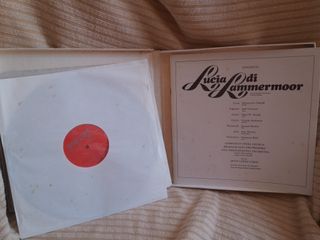 3 Vinilos Lucia di Lammermoor 1977
