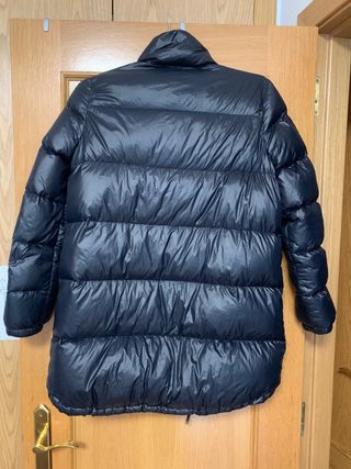 Abrigo señora Plumas Ligero Azul Marino Talla 42