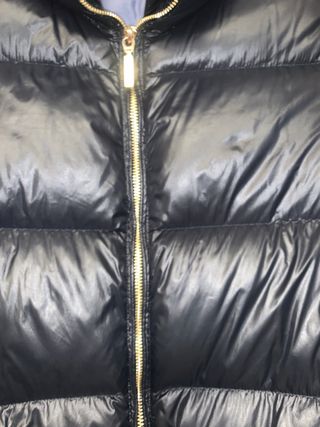 Abrigo señora Plumas Ligero Azul Marino Talla 42
