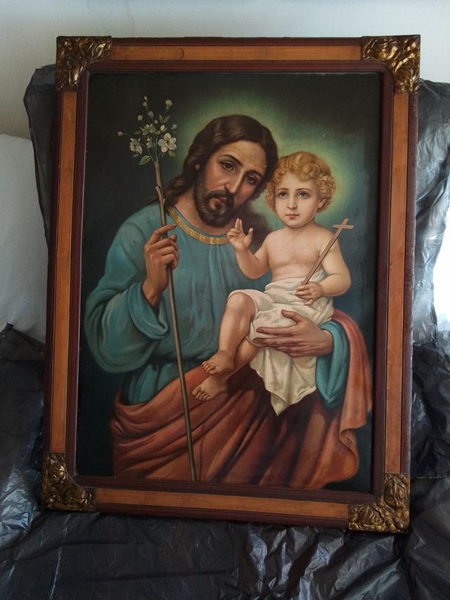 Cuadro religioso antiguo