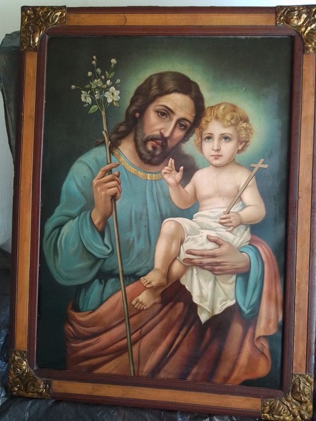 Cuadro religioso antiguo