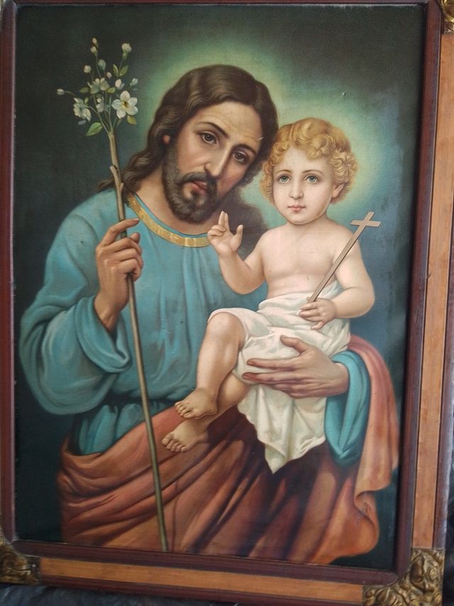 Cuadro religioso antiguo