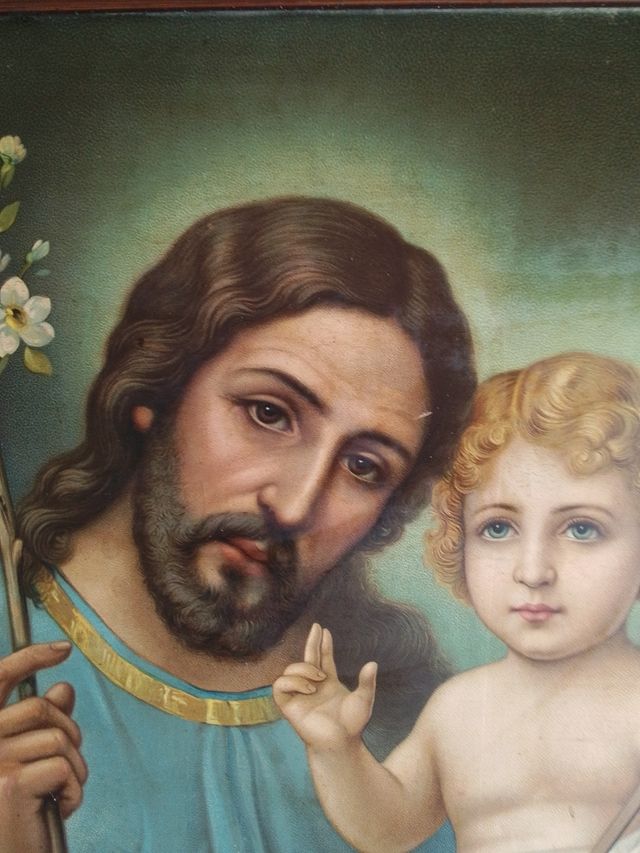 Cuadro religioso antiguo