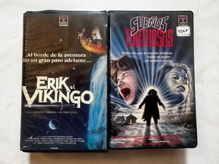 2 VHS: Erik el Vikingo y Sueños Tortuosos