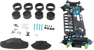 Paraurti Telaio In Fibra Carbonio TT01 RC Car