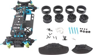 Paraurti Telaio In Fibra Carbonio TT01 RC Car